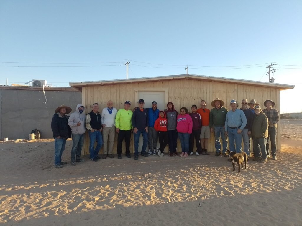 The Old Brothers with new home owners